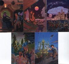 Kid Tom Metallic Chase Card Set M1 - M5  FPG 1995 picture