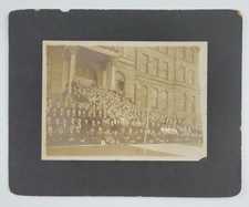 1909 Rock Island IL Augustana College Student Faculty Antique Photograph picture