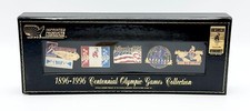 Vintage 1896-1996 Centennial Atlanta Olympic Games Collection Pins Set of 5 Pins picture