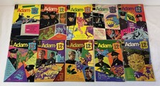 1970's ADAM-12 police tv show comics #1 2 3 4 5 6 7 8 9 10 ~ FULL SET picture