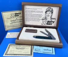 NASCAR #33 Harry Gant Schrade 1994 Trapper Knife Box Set COA Serial 0311 picture