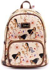 Disney Pocahontas Flit & Meeko Compass Autumn Colors of the Wind Mini Backpack picture