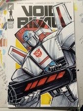 Void Rivals 1 Original Sketch Cover Variant Jetfire picture