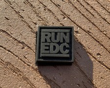 Notorious EDC Blackout “Run EDC” Pouch Patch Rangers Eye RE Patch EDC picture