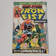 Marvel Premiere 24 Iron Fist Bronze Age Comic Book 1975 1st App Princess Azir picture