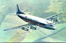 Postcard Air France Vickers 