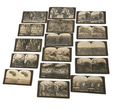 Lot of 16 WWI Keystone Stereoview Cards Trench Warfare France WW1 picture