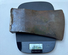 Vintage LARGE Mann Edge Tool  4lb 3oz ARMY Single Bit Axe Head picture