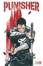 PUNISHER #1 (PEACH MOMOKO EXCLUSIVE VARIANT)(2022) COMIC BOOK ~ Marvel picture