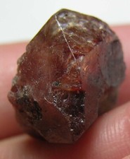 #39 Afghanistan 59.35ct Natural Octagonal Brownish Red Zircon Specimen 11.g 20mm picture