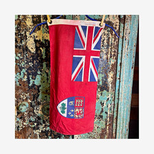 Vintage 1950s Flag Of Canada 22.5”x10.5” picture