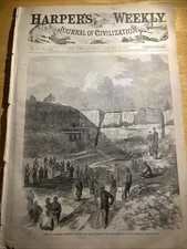 1865 Harper’s Weekly Civil War Newspaper ~ Great Civil War Content and Prints picture