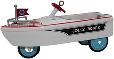 1999 Hallmark Ornament 1968 Murray Jolly Roger Flagship Kiddie Car Classics - VG picture