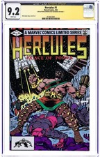 Hercules #1 - 1982 - CGC 9.2 - Signed by Bob Layton picture