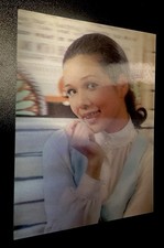 Vintage 3D Lenticular Winking Woman Postcard Japan Wonder Co Artia Pinup 60s 70s picture