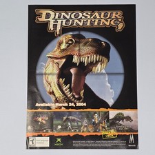 Dinosaur Hunting Xbox March 2004 Print Ad/Poster picture