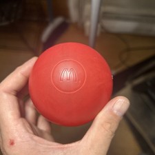 Rare Vintage Mcdonalds playplace ball pit ball, RED picture