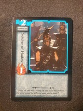 Soldier Of Hades #70 HERCULES TCG CCG Card NM 1998 1st Edition WOTC Arc System * picture