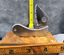 Vintage Spyderco C09S Co-Pilot G-2 Serrated Stainless Knife Seki City Japan picture
