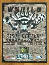 Robo Rumble PC 1998 Vintage Print Ad/Poster Official Authentic RoBoRumble Art picture