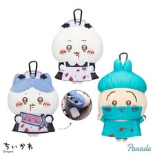 Chiikawa Halloween Gamaguchi Coin Purse Pouch ① Complete Set of 3 Types JAPAN picture