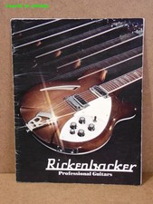 Vintage Original  1975 RICKENBACKER Professional  Guitars Catalog picture