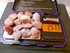 14 Highly Polished Botswana Pink Agate- 75 Grams - 2.577 Oz picture