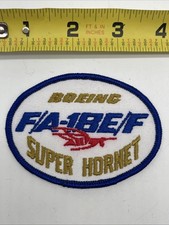 Boeing Aircraft Super Hornet F/A-18E/F ERROR Patch FA18EF ~3.5” Boeing F18 picture