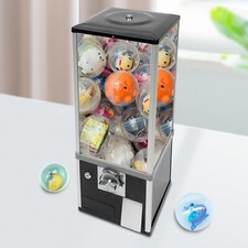 Gumball Machine Vending Coin Bank Vintage Candy Dispenser, Black picture