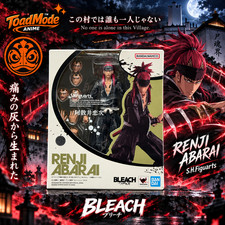 TM‑0040 Bandai SHFiguarts Bleach Renji Abarai Action Figure New in Box picture