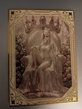 goddess story peach 2 gold metal card  picture