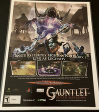 Gauntlet: Seven Sorrows - Original Vintage Gaming Print Ad / Poster / Wall Art picture