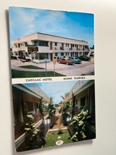 Cadillac Motel Miami Florida Postcard picture