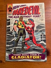 Daredevil #18 - 25 Lot Marvel 1966 1st Gladiator Leap-Frog VG/FN- picture