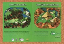 Sim Golf PC Original 2003 Ad Authentic Funny Witty Video Game Promo picture