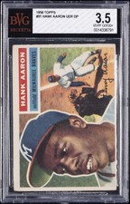 1956 TOPPS UER DP #31 HANK AARON BVG 3.5 picture