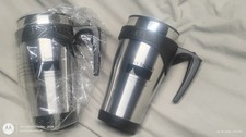 Cisco Systems Adv Promo Stainless Steel thermal insulated travel cup lot mug NOS picture