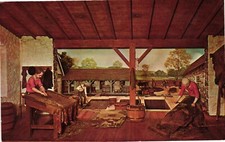 Hagley Museum Wilmington Delaware Leather Tanning Brandywine C1950 Postcard picture