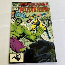 Incredible Hulk and Wolverine #1 One-Shot Marvel 1986 NM-free shipping picture