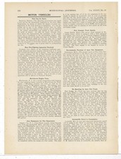 1913 Fire Apparatus News Stories on 1 Pg: Portland OR, Kalamazoo, Grand Rapids + picture