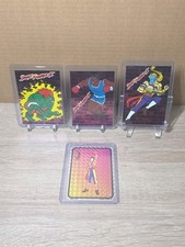 1993 Street Fighter II Foil Chase Cards  VEGA BALROG BLANKA + 1994 VAGA STICKER picture