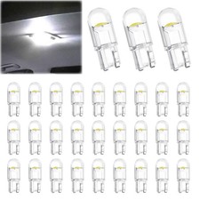 30 PCS Car 194 LED Bulbs, 168 2825 W5W T10 Wedge COB LED Replacement picture