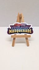 Pokémon TCG, Twilight Masquerade - Pokemon Binder Sticker - 4' X 1.85' picture