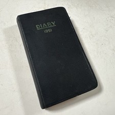 Vintage 1951 Marquette Diary Daily Reminder Journal Ephemera Partially Filled picture