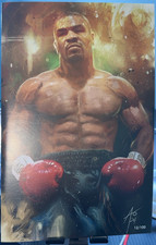 Fame: Mike Tyson #1 Comic Virgin Variant Limited To 100 # 19 Rudy AO Exclusive  picture