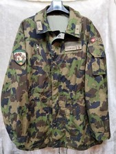 Genuine Swiss Taz 90 Woodland Camo Combat Heavy Weight Smock Jacket picture