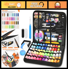 241-Piece Heavy Duty Sewing Kit with Fabric Scissors - Portable Travel Supplies picture