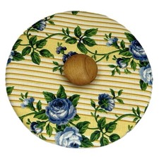 Longaberger Rose Trellis Lid for Small Fruit and Button Basket picture