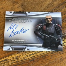Dee Bradley Baker Crosshair 2021 Topps Star Wars Masterwork AUTO Card #MWA-DBC picture