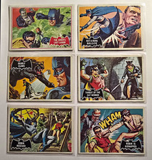 1966 Topps Batman Cards National Periodical Collectors Lot of 6 Vintage picture